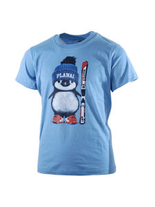 SCHLADMING Pingo Ski Planai Kinder T-Shirt light blue