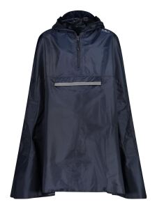 CMP 38X7964 Cape Fix Hood Rain Kinder Regen Poncho blau Gr. 164