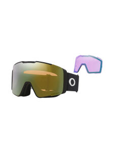 Oakley Line Miner Pro L Skibrille MATTE BLACK/PRIZM SAGE GOLD & PRIZM ICED | O/S