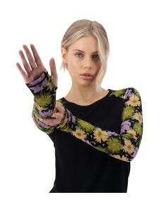 MONS ROYALE Bella Merino Air-Con Damen Langarm Shirt alpine bloom black L