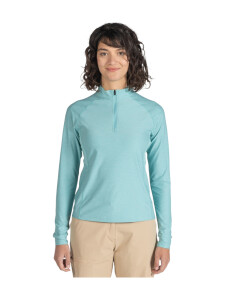 ROSSIGNOL Westweg Half Zip Damen Langarm Shirt caribbean L