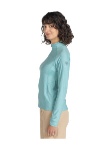 ROSSIGNOL Westweg Half Zip Damen Langarm Shirt caribbean L
