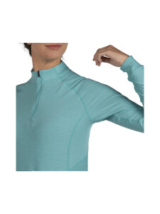 ROSSIGNOL Westweg Half Zip Damen Langarm Shirt caribbean L