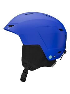 SALOMON Pioneer Lt Jr Skihelm Race Blue | 56-59cm