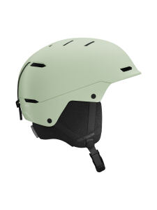 SALOMON Husk Kinder Skihelm white moss | 56-59cm