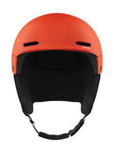 SALOMON Husk Jr Skihelm cherry tomato | 56-59cm