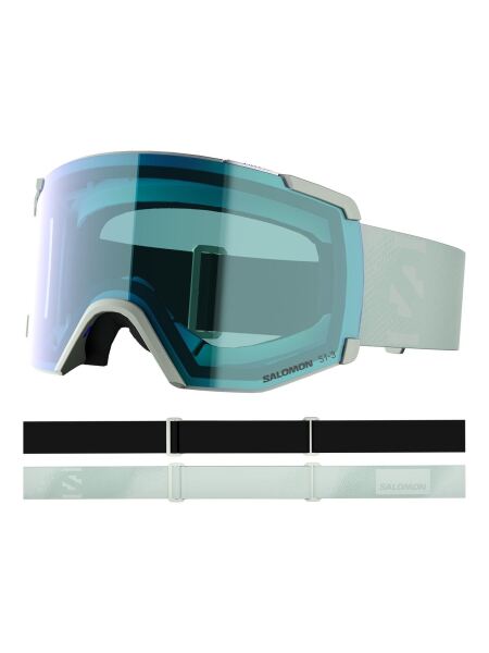 SALOMON S/View Photo Skibrille white moss | O/S