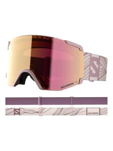 SALOMON S/View Skibrille heavenly pink