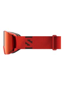 SALOMON S/View Skibrille cherry tomato | O/S