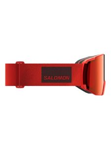 SALOMON S/View Skibrille cherry tomato | O/S