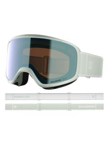 SALOMON Aksium 2.0 Photo Skibrille white moss