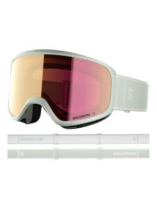 SALOMON Aksium 2.0 Skibrille white moss