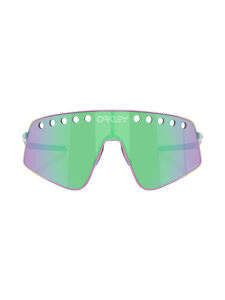 Oakley Sutro TI Sweep Sonnenbrille polished oil slick, prizm road jade | O/S