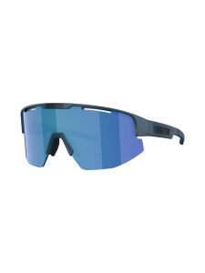 BLIZ Matrix Sonnenbrille matte blue, brown mirror blue