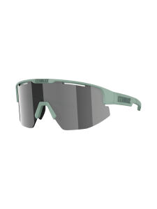 BLIZ Matrix Sonnenbrille matte green, smoke mirror silver