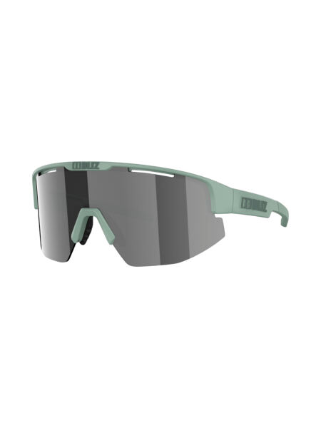 BLIZ Matrix Sonnenbrille matte green, smoke mirror silver | O/S