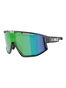 BLIZ Fusion Sonnenbrille crystal black brown green mirror