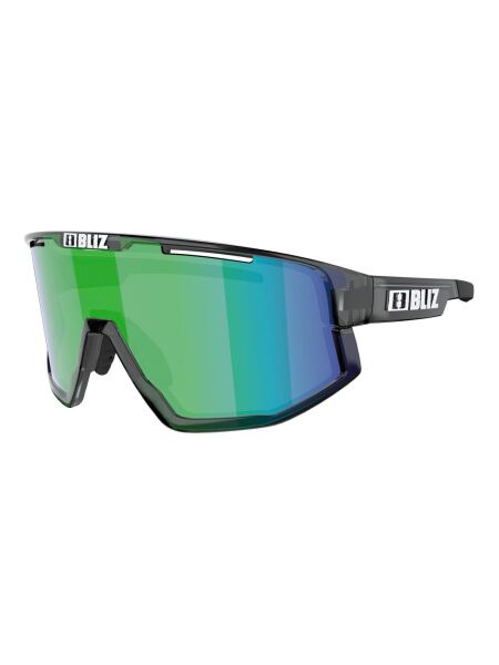 BLIZ Fusion Sonnenbrille crystal black brown green mirror Gr. O/S