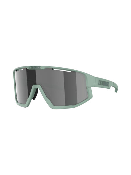 BLIZ Fusion Sonnenbrille matte green, smoke mirror silver | O/S