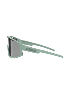 BLIZ Fusion Sonnenbrille matte green, smoke mirror silver | O/S