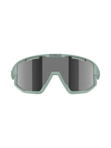 BLIZ Fusion Sonnenbrille matte green, smoke mirror silver | O/S