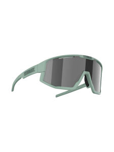 BLIZ Fusion Sonnenbrille matte green, smoke mirror silver | O/S