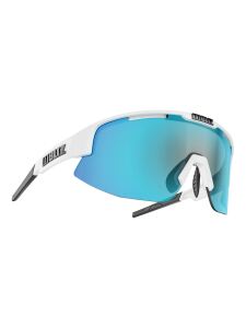 BLIZ Matrix Small Sonnenbrille matt white, smoke&blue...