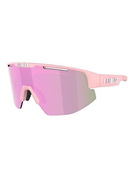 BLIZ Matrix Small Sonnenbrille matt powrerrose, brown &rose mirror | O/S