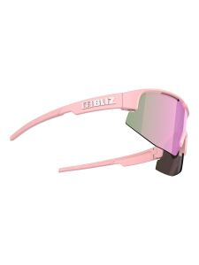 BLIZ Matrix Small Sonnenbrille matt powrerrose, brown &rose mirror | O/S