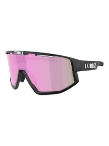 BLIZ Fusion Small Sonnenbrille matt black brown rose mirror Gr. O/S