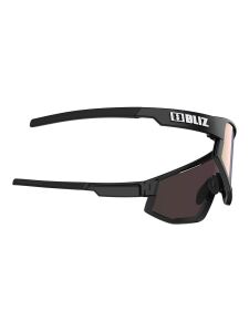 BLIZ Fusion Small Sonnenbrille matt black brown rose mirror Gr. O/S