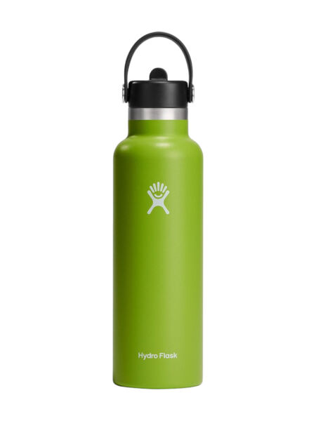 HYDRO FLASK 21 Oz Standard Flex Straw Cap Trinkflasc seagrass | 621 ml