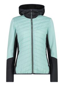 CMP Unlimitech Hybrid Damen Jacke mit Kapuze acqua