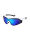 GAMSWILD EYEWEAR WS7534 Sportbrille weiss/blau | O/S