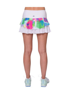 BIDI BADU Kaleido Pleated Mädchen Tennisrock white/mixed | 128