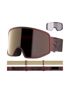 SALOMON Sentry pro Skibrille madder