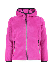 CMP Mädchen Jacke HighLoft Fleece mit Kapuze Festival