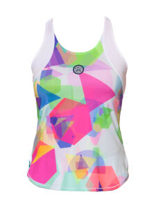 BIDI BADU Kaleido Tanktop Damen white/mixed