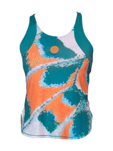 BIDI BADU Melbourne 2025 Tanktop petrol orange