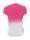 BIDI BADU Crew Gradiant Tee Damen T-Shirt pink white | L