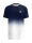 BIDI BADU Crew Gradiant Tee Herren Tennisshirt dark blue/white | L