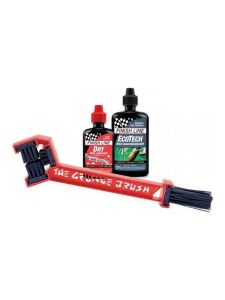 FINISH LINE STARTER KIT 1-2-3, 3-TEILIG SET MIT GRUN rot