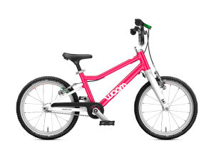 WOOM GO 3 (Gen. H) Kinder Fahrrad 4-6 Jahre 105-120 cm hot pink Gr. 16 Zoll