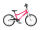 WOOM GO 3 (Gen. H) Kinder Fahrrad 4-6 Jahre 105-120 cm hot pink Gr. 16 Zoll