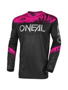 ONEAL Element Damen Jersey Shocker Radtrikot black/pink