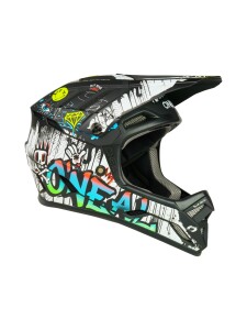 ONEAL Backflip Rancid Fullface Bike Helm black/white L