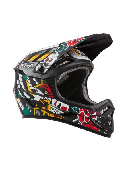 ONEAL Backflip Helmet Inked Fullface Helm multi | L