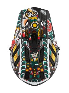 ONEAL Backflip Helmet Inked Fullface Helm multi | L