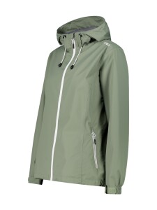 CMP Damen Regenjacke aus Ripstop mit Kapuze Salvia 36