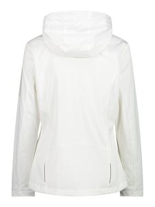 CMP Damen Softshell Jacke mit abnehmbarer Kapuze BIANCO-STONE 36